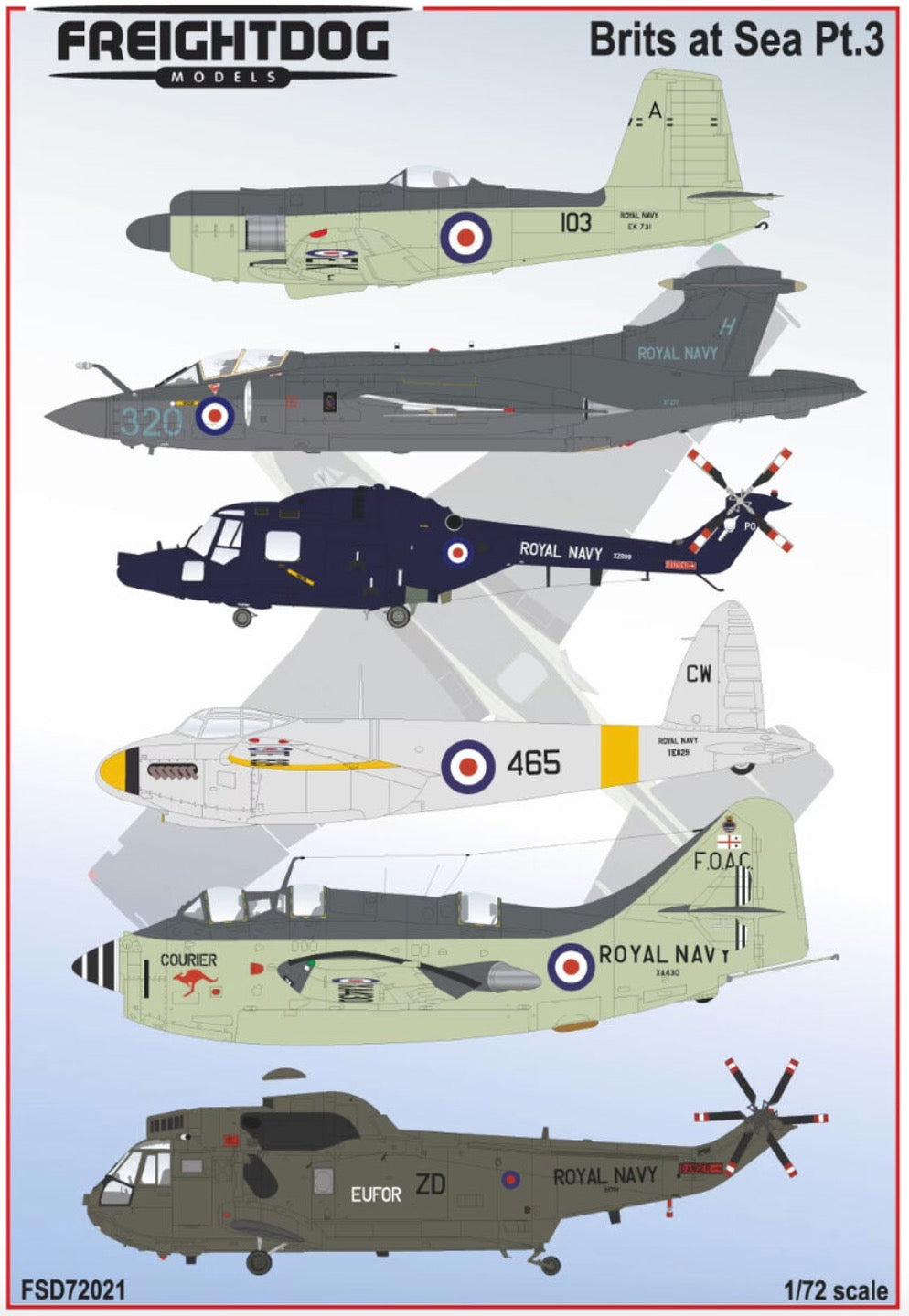 Freightdog FSD72021 1:72 Brits at Sea Part 3