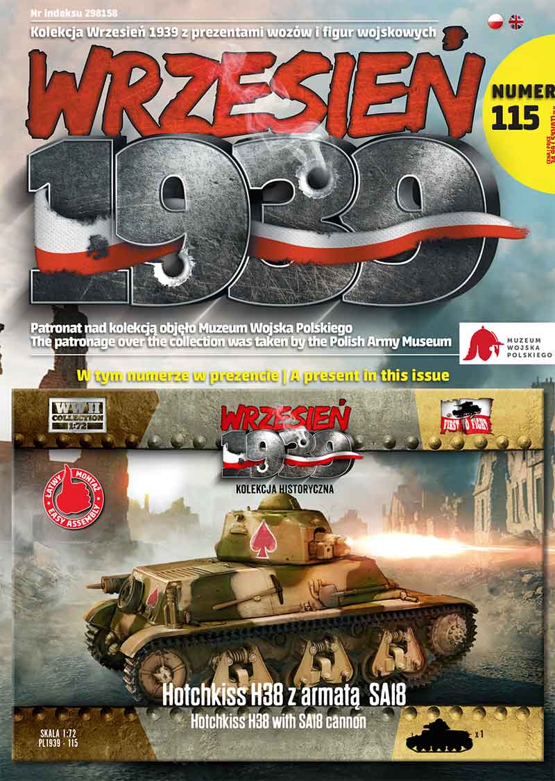 First To Fight Kits 115 1:72 Hotchkiss H38 with SA18 cannon