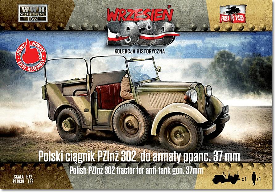 First To Fight Kits FTF122 1:72 Polish PZIn? 302 Tractor for No. FTF025 & FTF069