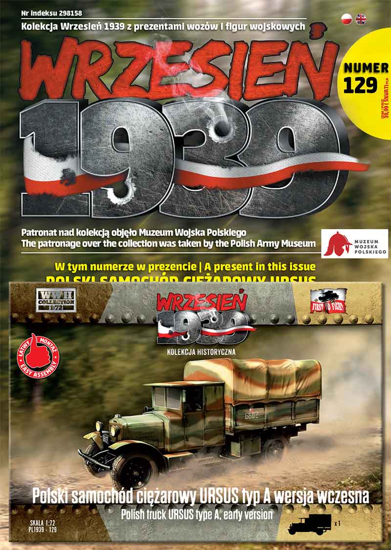 First To Fight Kits 129 1:72 Polish Ursus Type A truck, early version