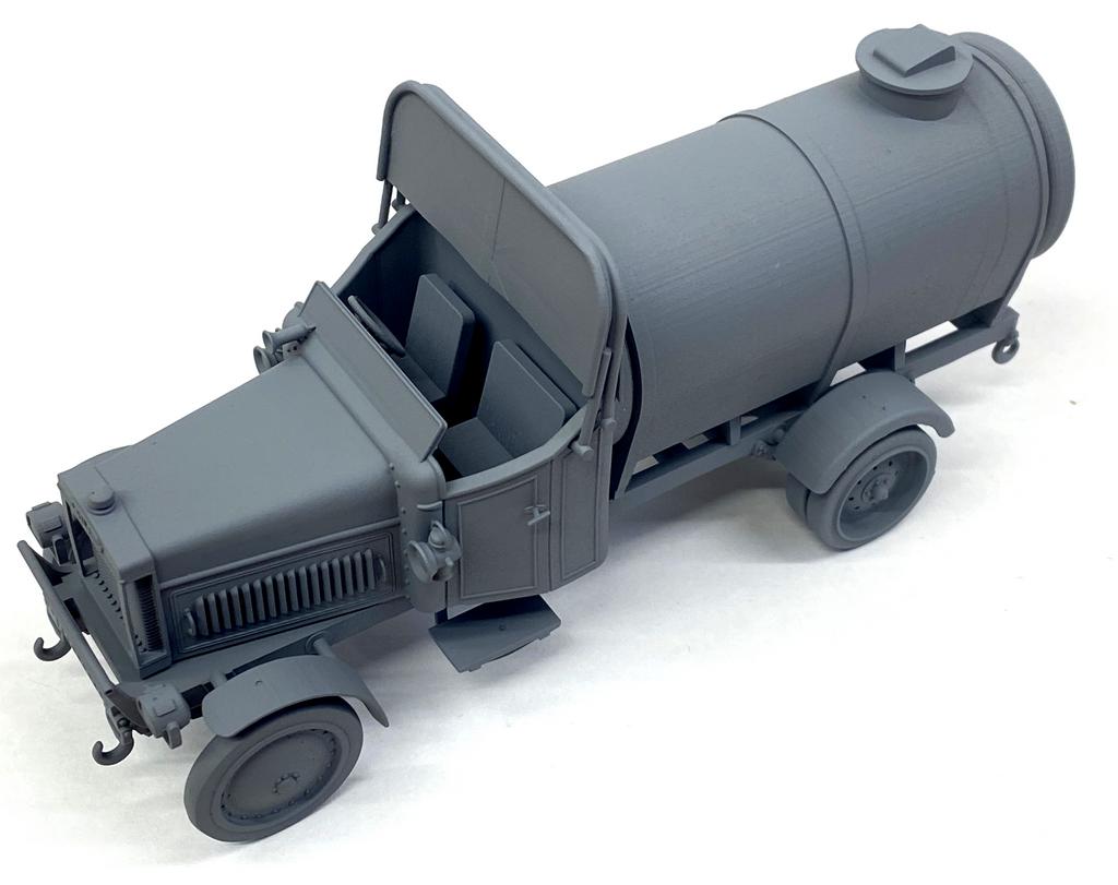 AIM - Ground Equipment GE48141 1:48 Leyland Subsidy A type fuel lorry - circa 1916 - 3D-Printed