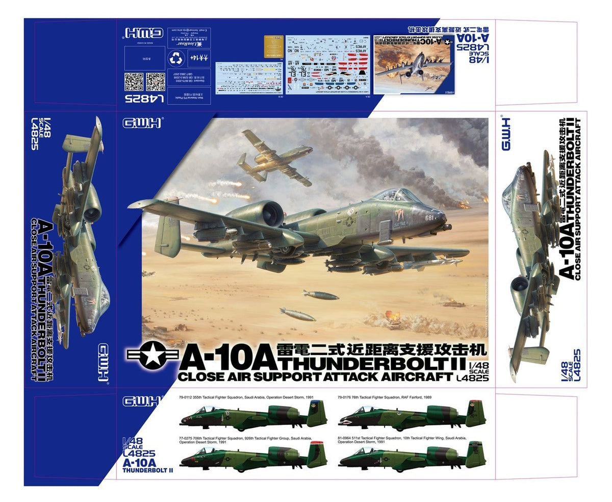 Great Wall Hobby L4825 1:48 Fairchild A-10A Thunderbolt II