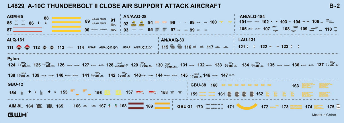 Great Wall Hobby L4829 1:48 Fairchild A-10C Thunderbolt II