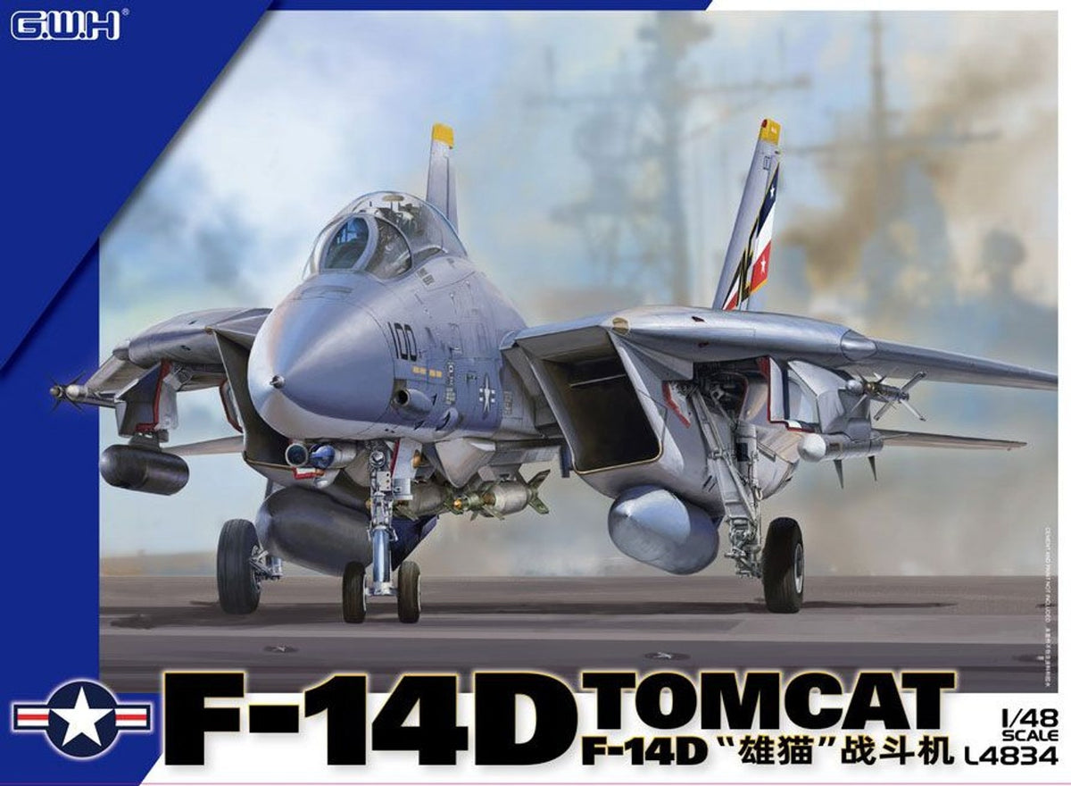 Great Wall Hobby L4834 1:48 Grumman F-14D Tomcat
