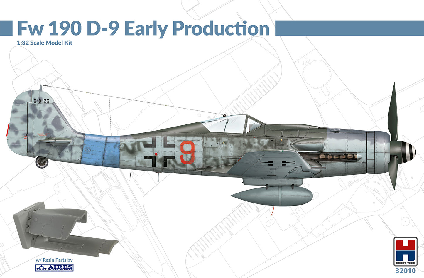 Hobby 2000 32010 1:32 Focke-Wulf Fw-190D-9 Early Production