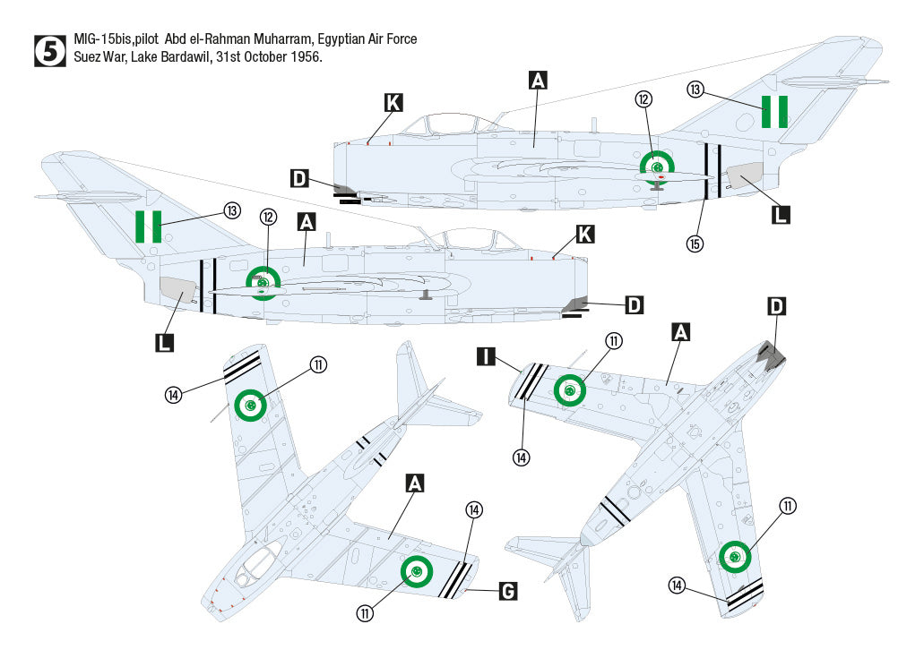 Hobby 2000 48007 1:48 Mikoyan MIG-15bis / S-103