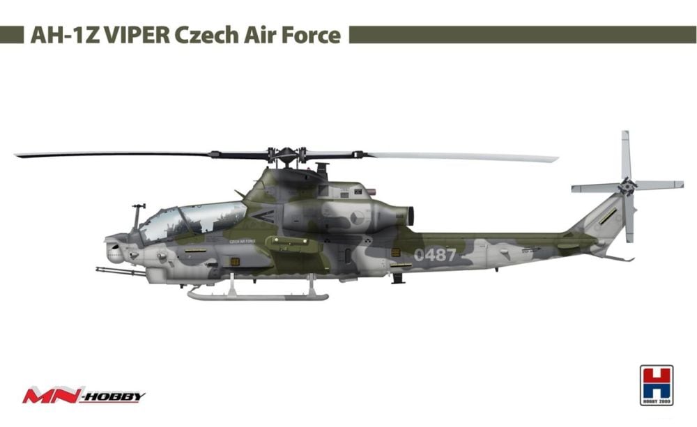 Hobby 2000 48048 1:48 Bell AH-1Z Viper Czech Air Force (ex Kitty Hawk and Zimi Models)