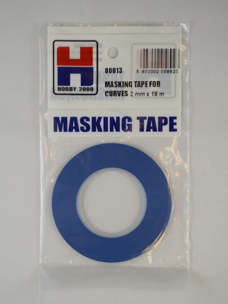 Hobby 2000 K80013 Masking Tape For Curves 2mm x 18m