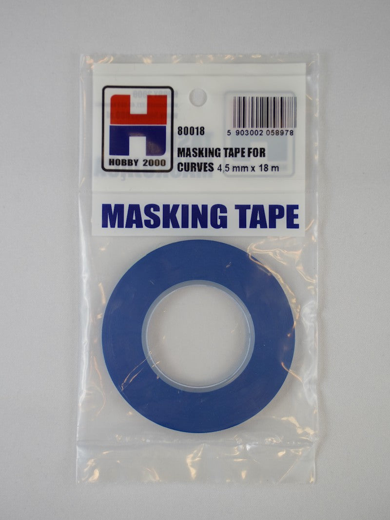 Hobby 2000 K80018 Masking Tape For Curves 4,5mm x 18m