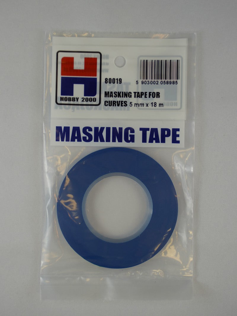 Hobby 2000 80019 Masking Tape For Curves 5mm x 18m