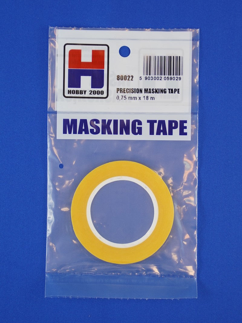 Hobby 2000 80022 Precision Masking Tape 0,75mm x 18m