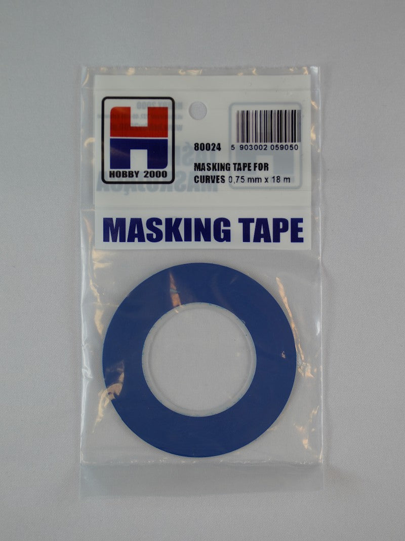 Hobby 2000 K80024 Masking Tape For Curves 0,75mm x 18m