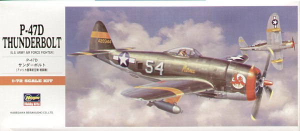 Hasegawa A08 1:72 Republic P-47D Thunderbolt