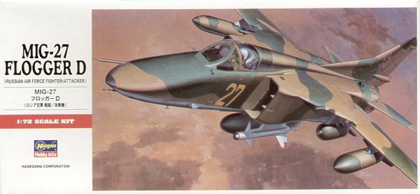Hasegawa C10 1:72 Mikoyan MiG-27 'Flogger' D