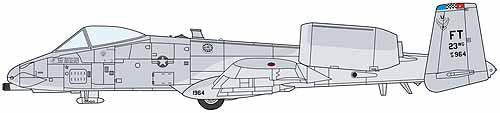 Hasegawa E43 1:72 Fairchild A-10C Thunderbolt II