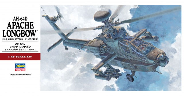 Hasegawa PT23 1:48 Bell/Boeing AH-64D Apache Longbow