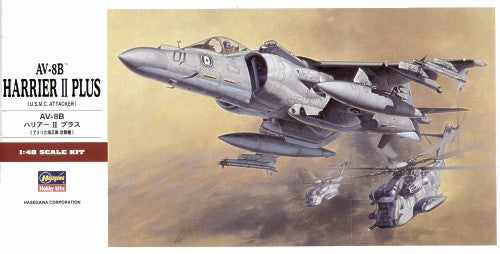 Hasegawa PT28 1:48 McDonnell-Douglas AV-8B Harrier II Plus