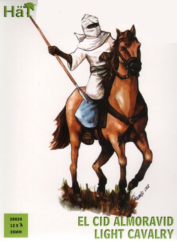 HAT Industrie 28020 1:56, 28mm Almoravid Light Cavalry