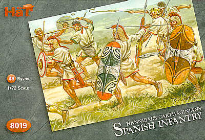 HAT Industrie 8019 1:72 Carthaginian Spanish Infantry
