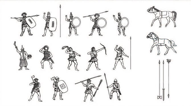 HAT Industrie 8134 1:72 Etruscan Army
