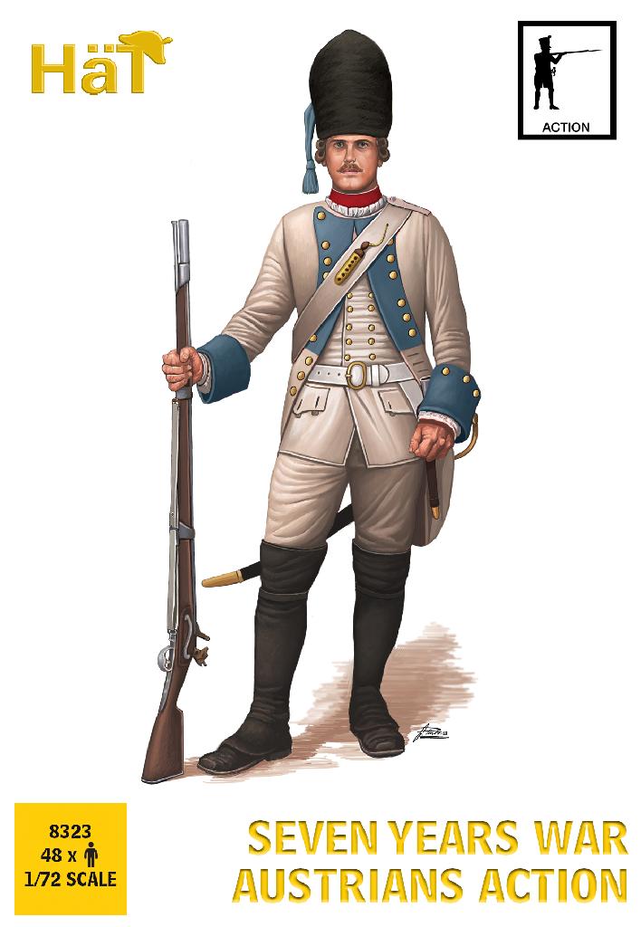 HAT Industrie 8323 1:72 Seven Years War Austrians Action