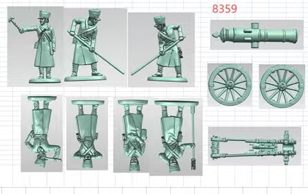 HAT Industrie 8359 1:72 1808 Russian Foot Artillery