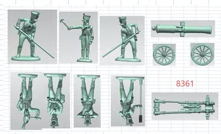 HAT Industrie 8361 1:72 1805 Russian Foot Artillery