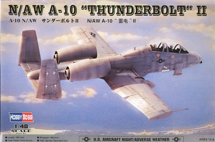 Hobby Boss 80324 1:48 A-10B Thunderbolt II