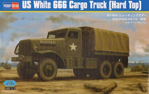 Hobby Boss 83801 1:35 U.S. White 666 Cargo (Hard Top)