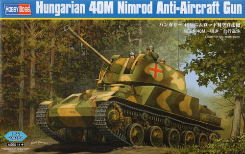 Hobby Boss 83829 1:35 Hungarian 40M Nimrod Anti-Aircraft Gun