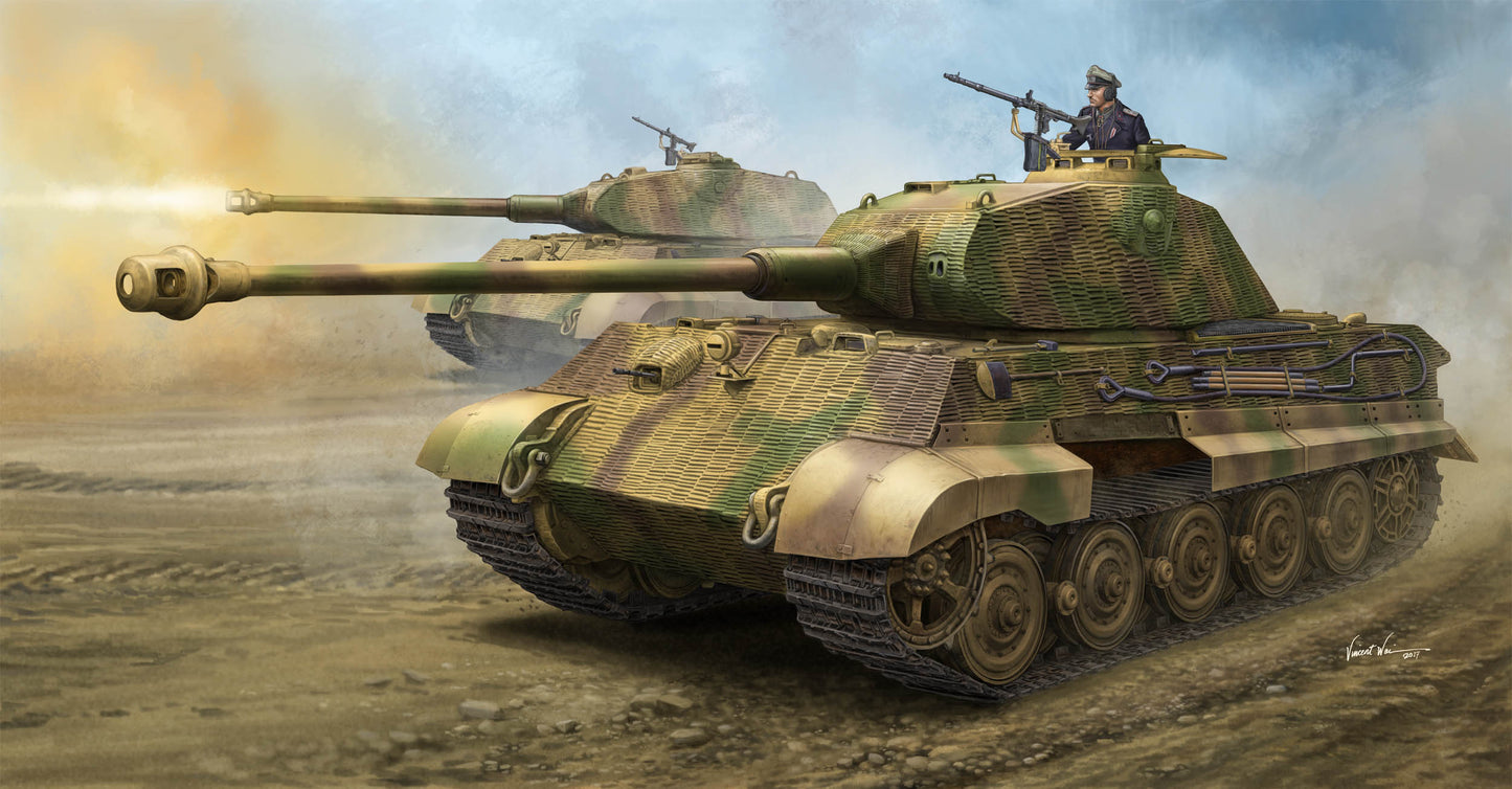 Hobby Boss 84530 1:35 Pz.Kpfw.VI Tiger II King Tiger with Porsche Turret Sd.Kfz.182