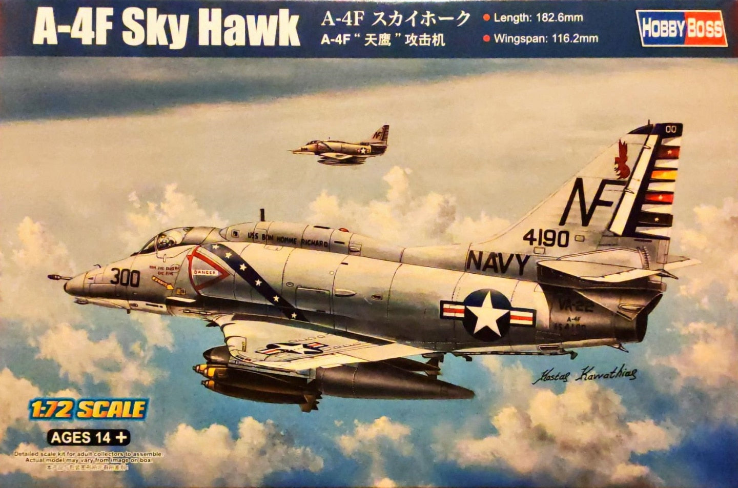 Hobby Boss 87255 1:72 Douglas A-4F Skyhawk