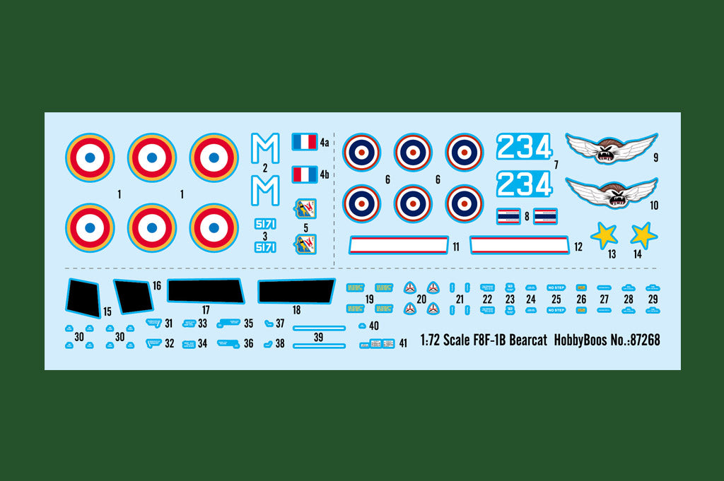 Hobby Boss 87268 1:72 Grumman F8F-1B Bearcat