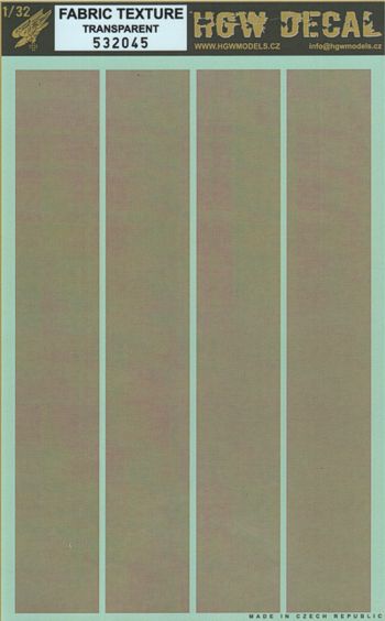 HGW 532045 1:32 Transparent - Fabric Texture