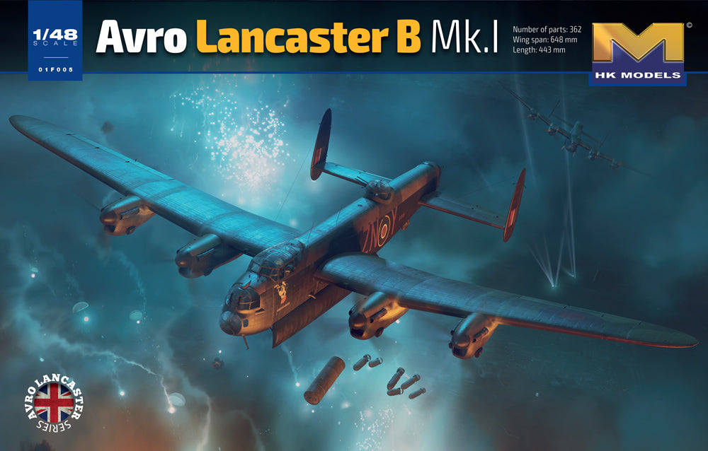 Hong Kong Models 01F005 1:48 Avro Lancaster B Mk.I
