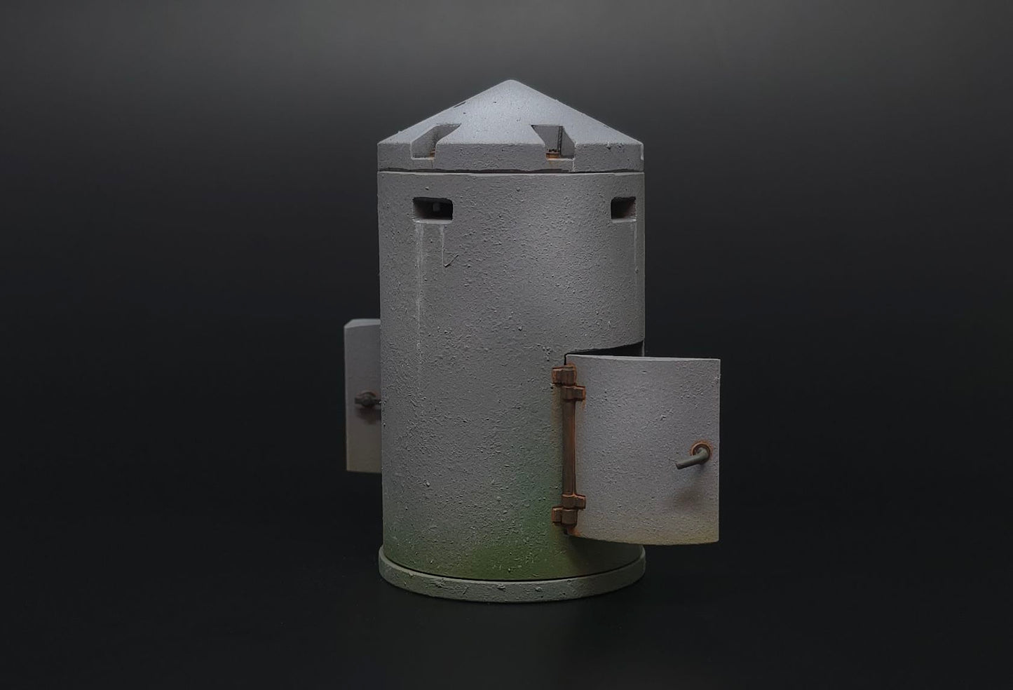 Hauler HLM35006 1:35 Spitterschutzzelle-Einmannbunker resin kit of German small pillbox