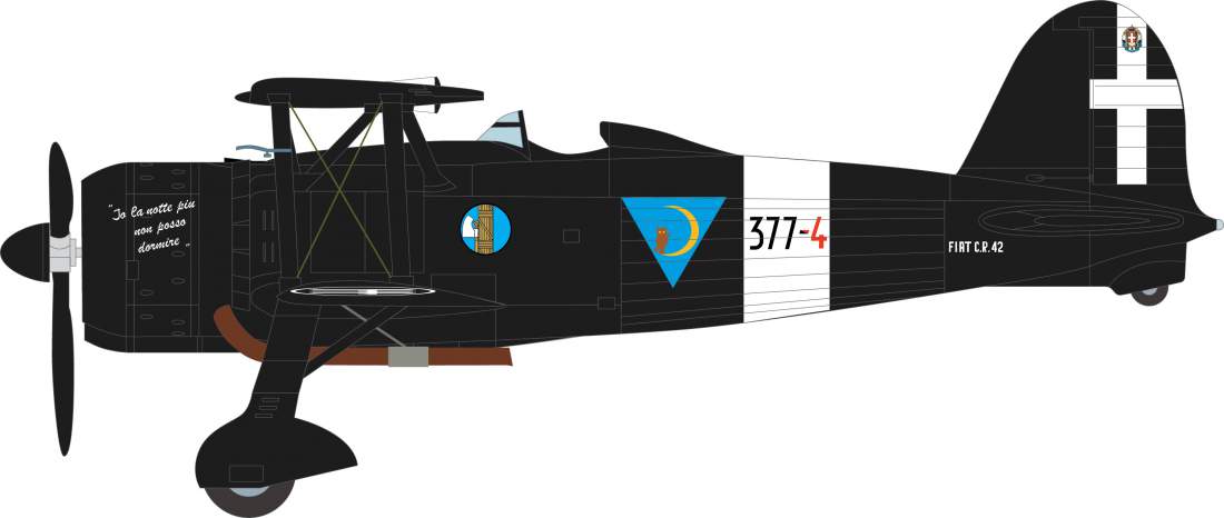 HAD Models 32073 1:32 Fiat CR-42 Italian Night fighters