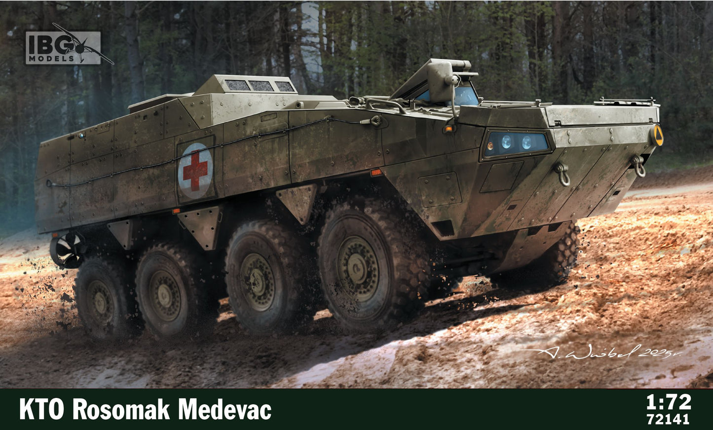 IBG Models 72141 1:72 KTO Rosomak Medevac