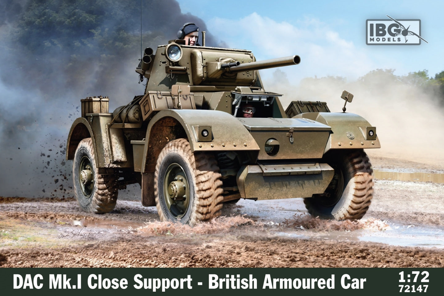 IBG Models 72147 1:72 DAC Mk.I Close Support - British Armoured Car