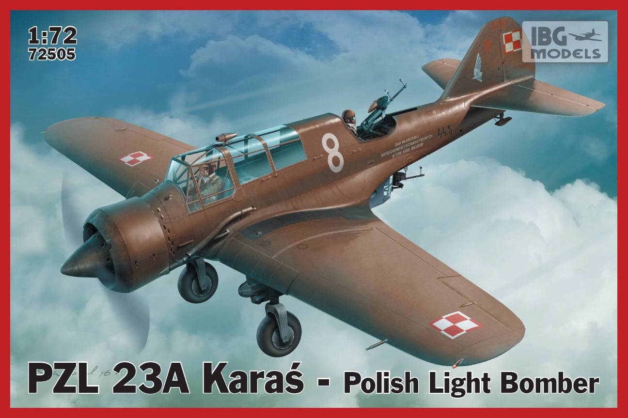 IBG Models 72505 1:72 PZL P.23A Karas - Polish Light Bomber
