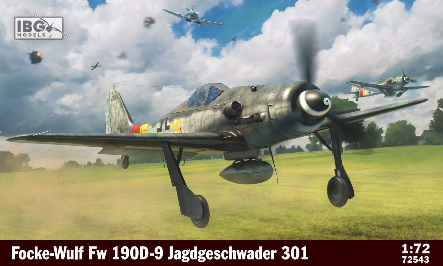 IBG Models 72543 1:72 Focke-Wulf Fw-190D-9 Jagdgeschwadere 301