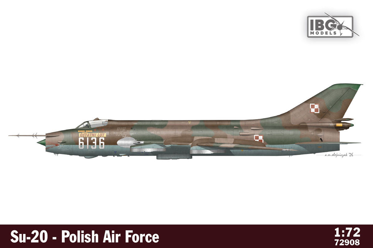 IBG Models 72908 1:72 Sukhoi Su-20 in Polish Air Force -