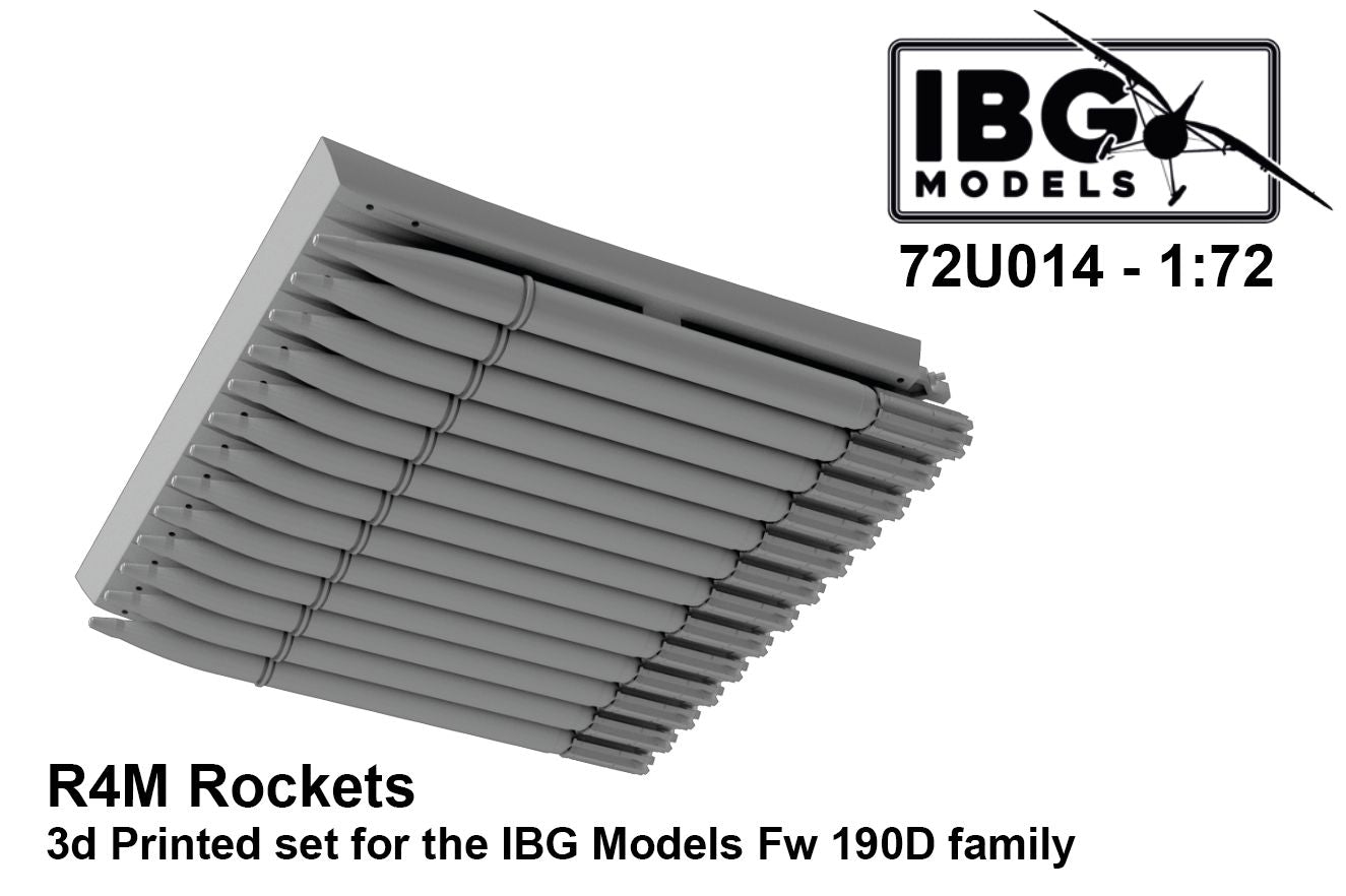 IBG Models 72U014 1:72 Focke-Wulf Fw-190D - R4M Rockets