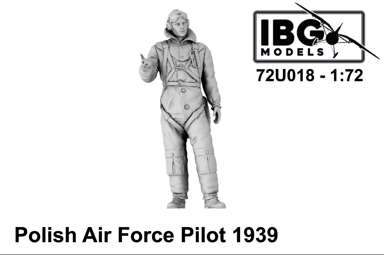 IBG Models 72U018 1:72 Polish Air Force Pilot 1939