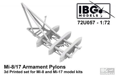 IBG Models 72U057 1:72 Mil Mi-17 Armament Pylons