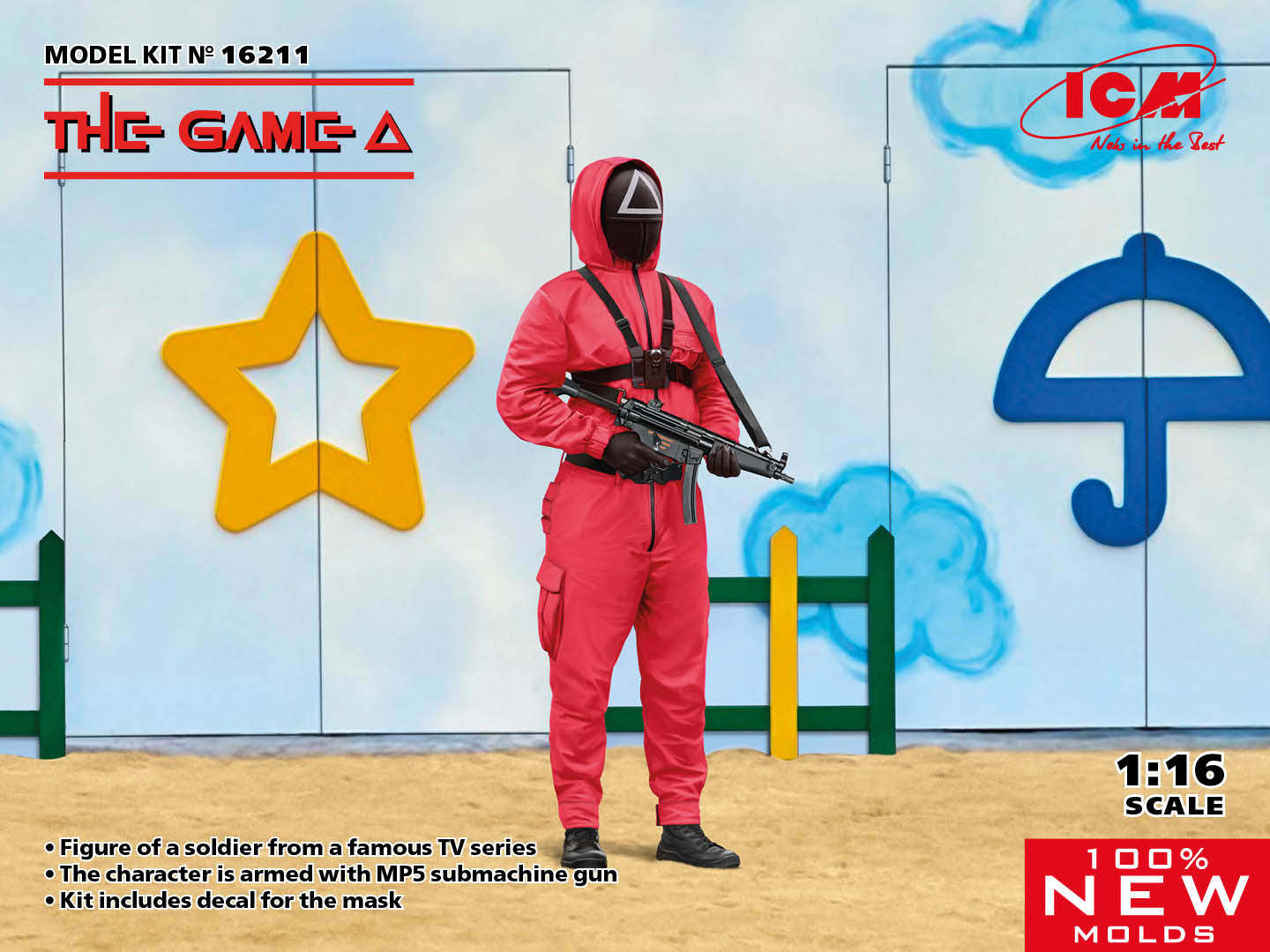 ICM 16211 1:16 Squid Game Triangle