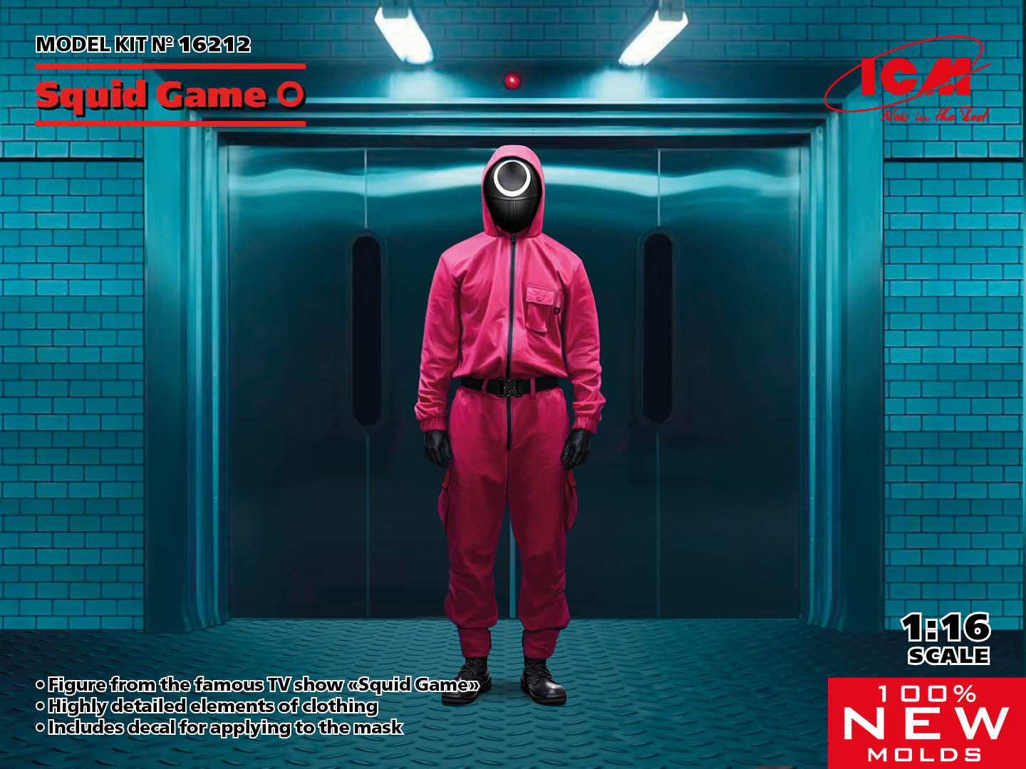 ICM 16212 1:16 Squid Game Circle