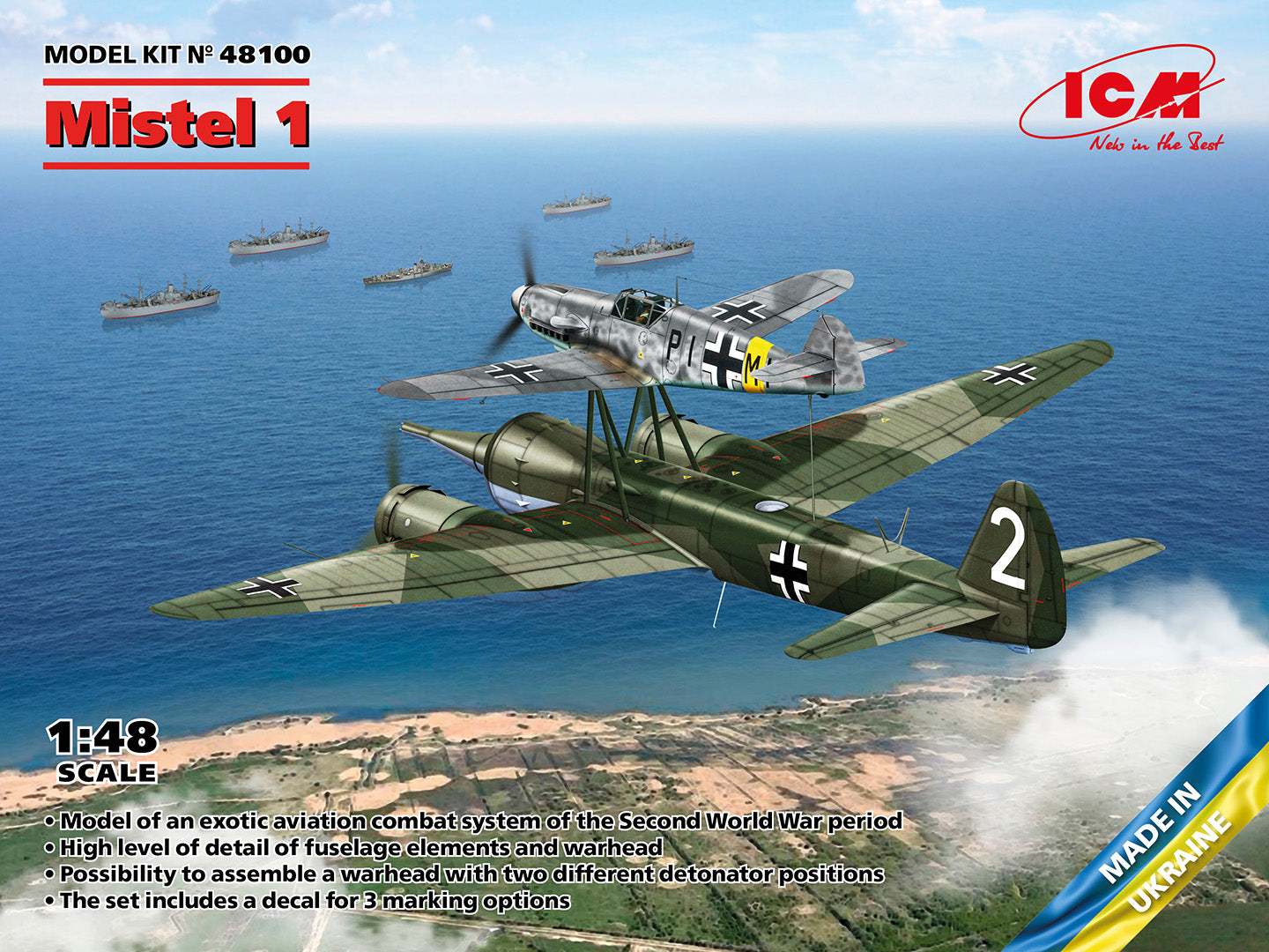 ICM 48100 1:48 Mistel 1
