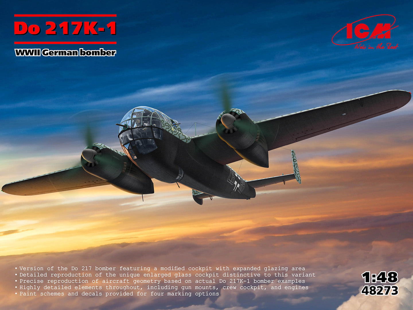 ICM 48273 1:48 Dornier Do-217K-1