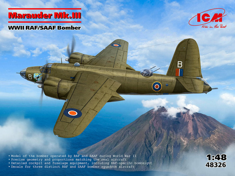 ICM 48326 1:48 Martin Mk.III Marauder RAF and SAAF